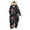 Black 4, variant on Christmas Matching Onesie Family Womens Men Kids Pajama Sets Long Sleeve Sleepwear Funny Cute Print Jumpsuit,Black 2,Mom:2XL