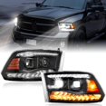 thumbnail image 1 of Faros LED KEWISAUTO para Dodge Ram 1500 2009-2018 (2 unidades), 1 of 9