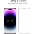 thumbnail image 5 of 3-Pack Tempered Glass Screen Protector for iPhone 14 / 14 Pro 2022 - Clear, 5 of 5