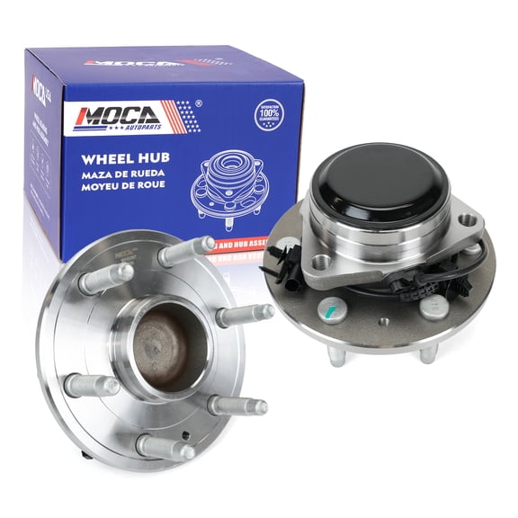 MOCA AUTOPARTS 515097 2x Front Wheel Hub Bearing Assembly Fit for 2007-2014 GMC Yukon 5.3L & 2007-2014 Chevrolet Tahoe 5.3L & 2007-2014 Cadillac Escalade 6.2L RWD Only