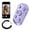 Purple, variant on Bluetooth Camera Remote Shutter With Zoom, Iphone and Android Photo Video Control, Front Rear Switch, Usb-C Charging, Adjustable Wrist Strap