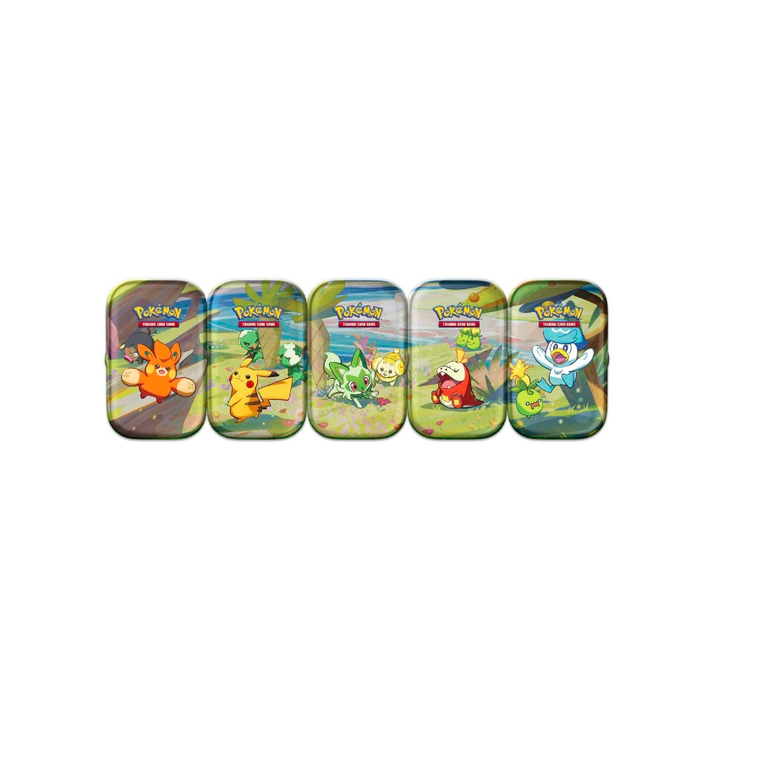 Pokemon Paldea Friends Mini Tin - Sprigatito & Fidough (2 Packs, Sticker  Sheet & Art Card) - Walmart.com