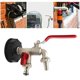 thumbnail image 3 of Adaptador de tanque de agua IBC de jardín de cobre para jardín, conector de de grifo de agua, herramienta de montaje de rosca interna, fácil C Macarena Adaptador de tanque IBC, 3 of 8