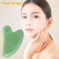 thumbnail image 1 of Guasha Stone Heart-Shaped Body Massage Synthetic Face Massage Scraper Board for Unisex, 1 of 10