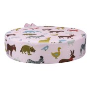 Raindrops 1Set Table Side Infant Seat Pink Round Shape 32X0.3937in
