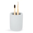 thumbnail image 1 of Soporte para Cepillos de Dientes de Bargains Únicos Organizador de Baño Soporte para Cepillos y Pasta de Dientes Vaso de Almacenamiento para Lavabo de Baños Gris Claro 1Pc, 1 of 6