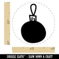 thumbnail image 2 of Christmas Xmas Ornament Doodle Rubber Stamp for Scrapbooking Crafting Stamping - Mini 1/2 Inch, 2 of 7