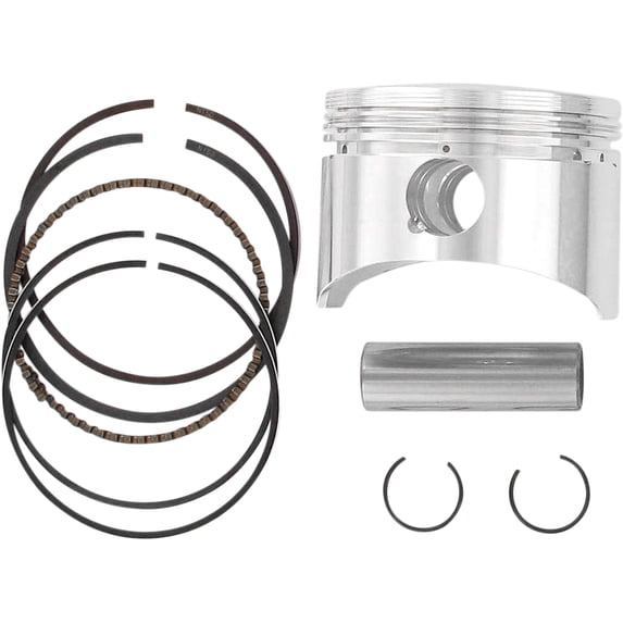 Wiseco Piston Kit 0.50mm Oversize to 69.00mm, 8.9:1 Compression 4673M06900