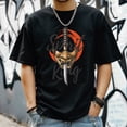 thumbnail image 3 of Men's Short Sleeve Graphic T shirt Collection Summer New Trendy Fashion Oversized Men's Tee, 3 of 5