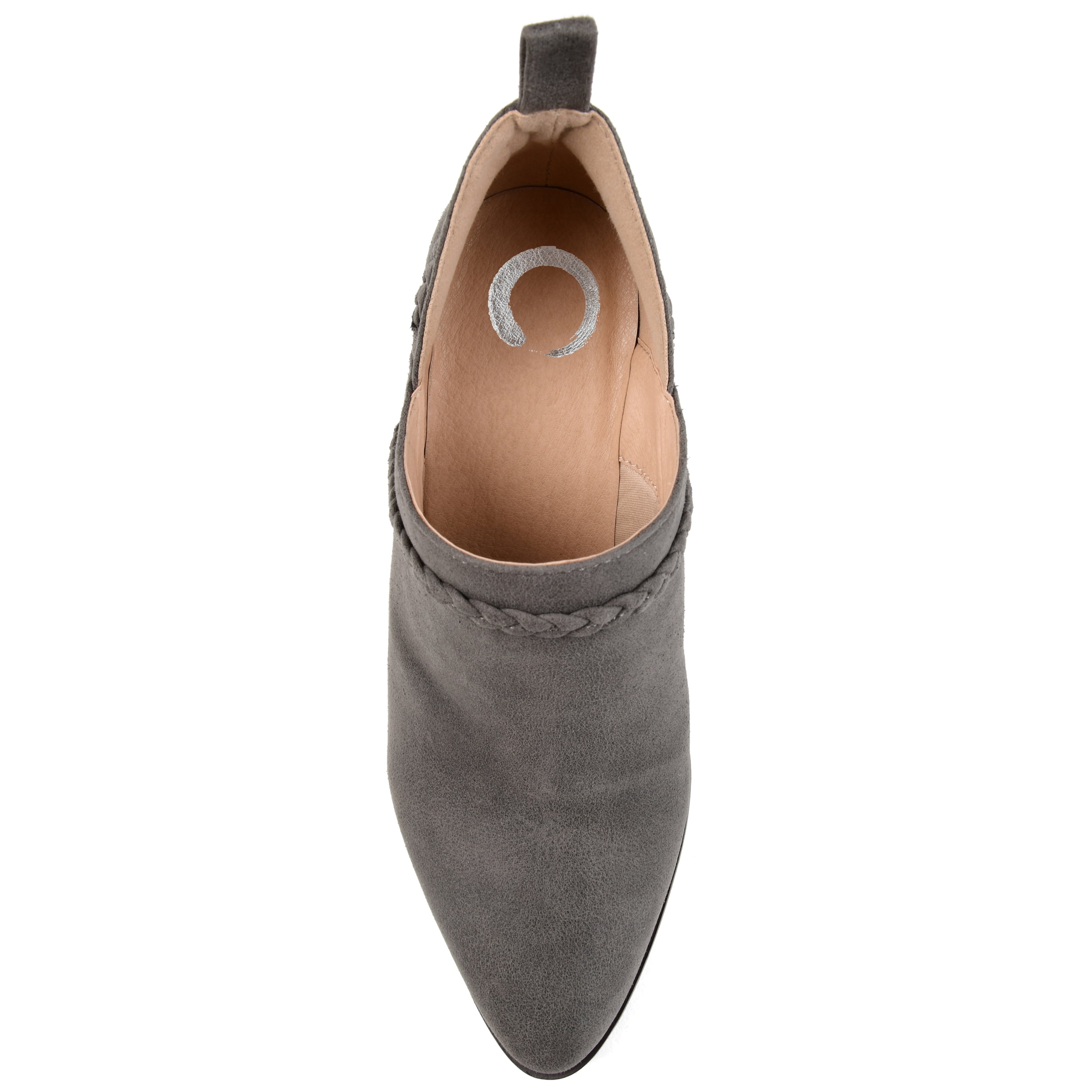 Journee Womens Sophie Pull On Stacked Heel Booties