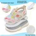 thumbnail image 3 of Barerun Toddler Girl Water Shoes Lightweight Breathable Athletic Slip-On Sneaker for Kids Outdoor Indoor, 3 of 7