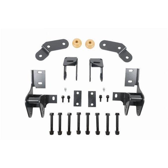 Bell Tech Control Arm Relocation Bracket 5320A Relocates Upper And Lower Control Arms; Black; Steel