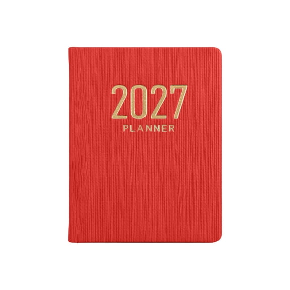 2027 Pocket Planner 3x4 Inch Mini Weekly Schedule Notepad, Portable Daily Calendar Diary for Office Home Work, Time Management Goals Book