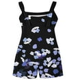thumbnail image 4 of Salopette Courte Décontractée en Lin pour Femme, Coupe Ample, Bretelles Ajustables, Jambe Grand, Sans Manches, Combinaison Short avec Poches, 4 of 7