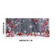 thumbnail image 5 of Cubierta navideña para puerta de garaje | Gran mural navideño para decoración exterior | Letrero de Feliz Navidad con copos de nieve y adornos, 5 of 5