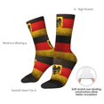 thumbnail image 6 of Womens German Flag With The German Dress Crew Socks Colorful Novelty Socks, 6 of 7