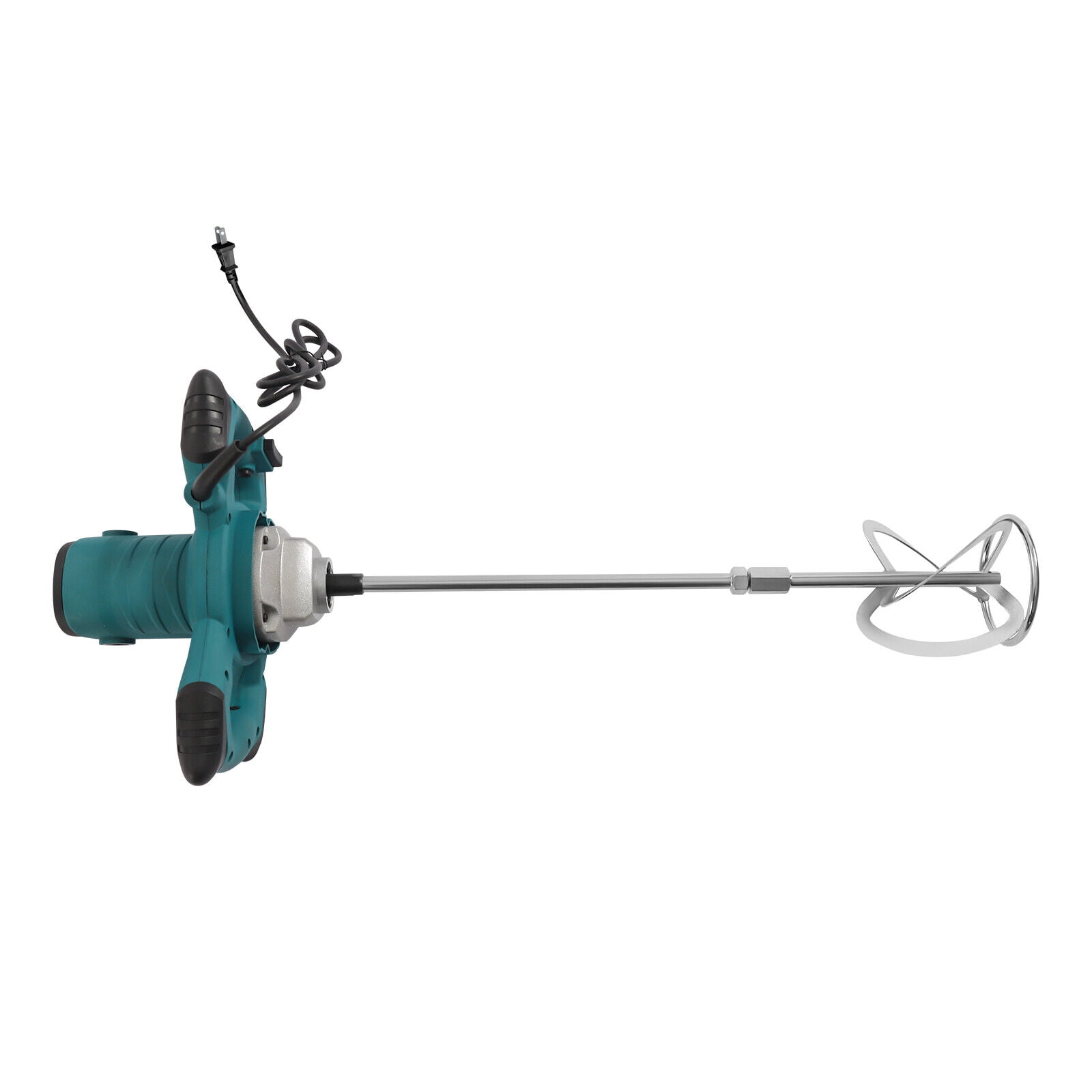 Concrete Mixer, 2100W Portable Electric Mud Mixer for Mixing mortar ,6 Speed Adjustable Paint Mixer, Handheld Cement Mixer