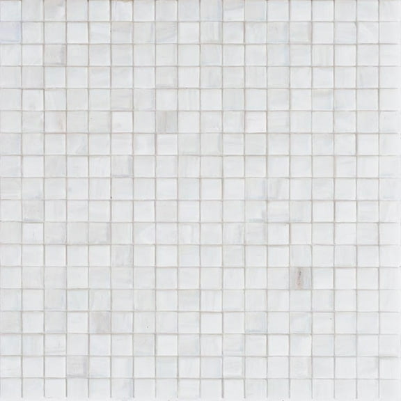 Apollo Tile Skosh 11.6 in. x 11.6 in. Glossy White Dove Glass Mosaic Wall and Floor Tile (18.69 sq. ft./case) (20-pack)