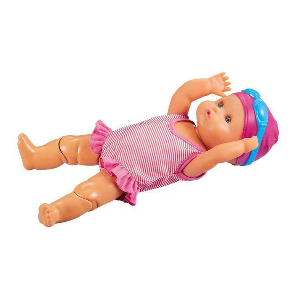 willkey Dynamics Swimming Baby Doll Nonsilicone Learn to Swim Doll for Swimming Kid