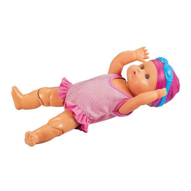 willkey Dynamics Swimming Baby Doll Nonsilicone Learn to Swim Doll