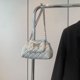 thumbnail image 1 of Bolso pequeño con bordado de diamantes para mujer, nuevo estilo 2025, moderno y versátil bolso bandolera con cadena, bolso de mano con un solo hombro bajo el brazo., 1 of 5