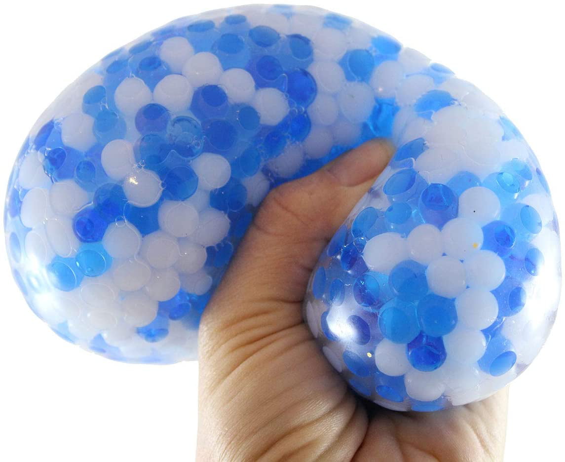 Set of 2-3" Bubble Mesh Balls Squishy Fidget Ball with Web Netting Stress 