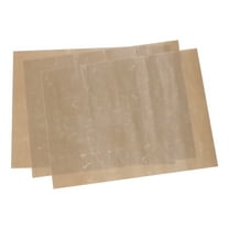 COMPUKAS 3 Pcs Reusable Baking Paper Liners for Oven Use