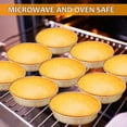 thumbnail image 2 of Tartlet Molds Gold 100Pcs 3.6 Inches Bottom Diameter, 2 of 6