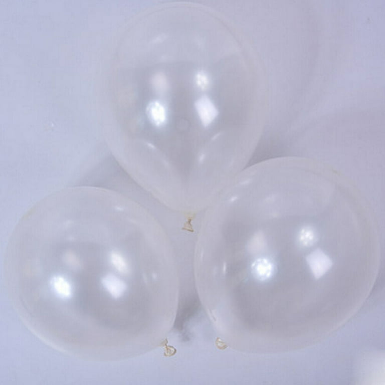 100pcs 10 inch Pearl Latex Colorful Thickening Wedding Party
