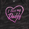 thumbnail image 4 of Inktastic I Love My Daddy in Pink Chalk Heart Boys or Girls Baby Bodysuit, 4 of 5