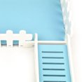 thumbnail image 4 of <p>Hamster Platform Hamster House Slide Platform Hamster Fence Platform Hamster House Slide Platform Washable Detachable Easy To Install PVC Hamster White Fence Platform For, 4 of 5
