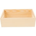 thumbnail image 2 of MOVTOTOP 1Pack Wood Tool Box with Handles Carrying Multi-Use for Home Organization 25.00X15.00X7.80Cm, 2 of 7