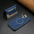 thumbnail image 5 of Decase Removable 2-in-1 Magnetic Wallet Case Compatible with iPhone 11 Pro,Fashion PU Leather Flip Cover with RFID Blocking,6 Card & Cash Slots,Shockproof Anti-Scratch PC+TPU Back Cover,Darkblue, 5 of 12