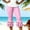 Pink, variant on BUIGTTKLOP Capri Pants for Women High Waist Double Ruffle Hem Capri Leggings Stretch Pull on Summer Cropped Pants