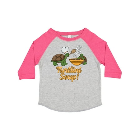 

Inktastic Turtlini Soup with Cute Turtle Chefs Gift Toddler Boy or Toddler Girl T-Shirt