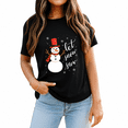 thumbnail image 2 of Christmas Shirts Christmas Tree Shirt Merry and Bright Tshirt Xmas Tee Tops for Men and Women, 2 of 4