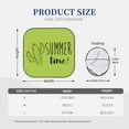 thumbnail image 3 of Kll Summer Time Windshield Sun Shade 2-Piece Foldable Car Front Window Sunshade For Most Sedans Suv Truck - Auto Sun Blocker Visor Protector Blocks Max Uv Rays - Small, 3 of 7