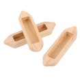 thumbnail image 1 of OULII 3pcs Wooden Canoe Boat Model Miniature Japanese Boat Elegant Design Home Decor Decoration, 1 of 6