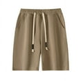 thumbnail image 3 of Birdeem Mens Shorts Mens Summer Casual and Comfortable Drawstring Pocket Elastic Waist Shorts, 3 of 8