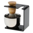 thumbnail image 3 of Accesorio de Afeitar de Hombres Juego de Cepillo Bowl Shave Jabón de Yuyangstore Juego de brochas de afeitar, 3 of 8