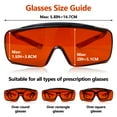 thumbnail image 3 of Professional Laser Goggles - Dual Wave 532+1064nm Laser Safety glasses, Resistant to Laser180-540&750-1100nm for 445nm,450nm,473nm,532nm,1064nm Infrared Laser Protection, Blue,Green,UV Laser Goggles, 3 of 7