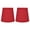 Red, variant on YAHHU 2Pcs Indoor Lamp Shade European Style Fabric Lampshade Replacement for E14 Chandelier Table Lamp Floor Lamp Wall Light Fixture, Minimalist Home Decor Accessory, Red