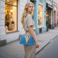 thumbnail image 7 of FORMRS Women Crossbody Purse with Chain Strap Vegan Leather Shoulder Handbag, Colorful Ice Cream Cat, 7 of 7
