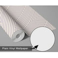 thumbnail image 4 of S4Sassy Modern Optical Stripes Wallpaper Pink Walls Covering, 25" x 120" Self-Adhesive Vinyl Wall Paper, Decorative Wallwrap, Easy DIY Wall Covering For Bedroom, Cabinets, Living Spaces, 4 of 7