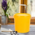 thumbnail image 2 of LOLIPPYY Set of 2 Yellow Multipurpose Storage Buckets for Home, Garden, and Outdoor Use - and Practical Containers, 2 of 8