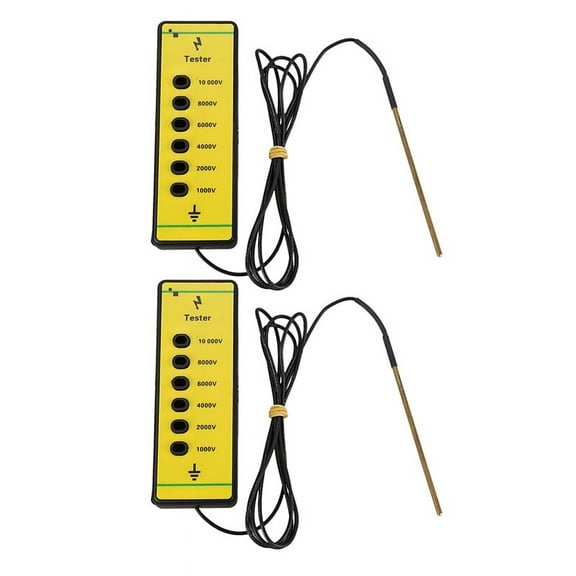 2X Fence Voltage Tester Farm Fencing Electric Solar Energiser