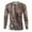 P-Brown, variant on 2025 Men's Casual Striped Hooded Mens Printed Button Down Shirts Muslim Robe Long Sleeve Men's Long Sleeve Button Down Shirts Half Zipper Jubba Thobe