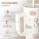 thumbnail image 3 of Vaso SANDJEST de 40 oz con mango aislante de acero inoxidable, 3 of 8