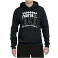 thumbnail image 2 of Wild Bobby, Football Dad Better Than a Regular Dad Father's Day Unisex Hoodie Sweatshirt, Black, Small, 2 of 6