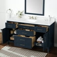 thumbnail image 4 of Ove Decors Tahoe II 60 W x 21" D Freestanding Bathroom Vanity with Single Sink, Midnight Blue, 4 of 28